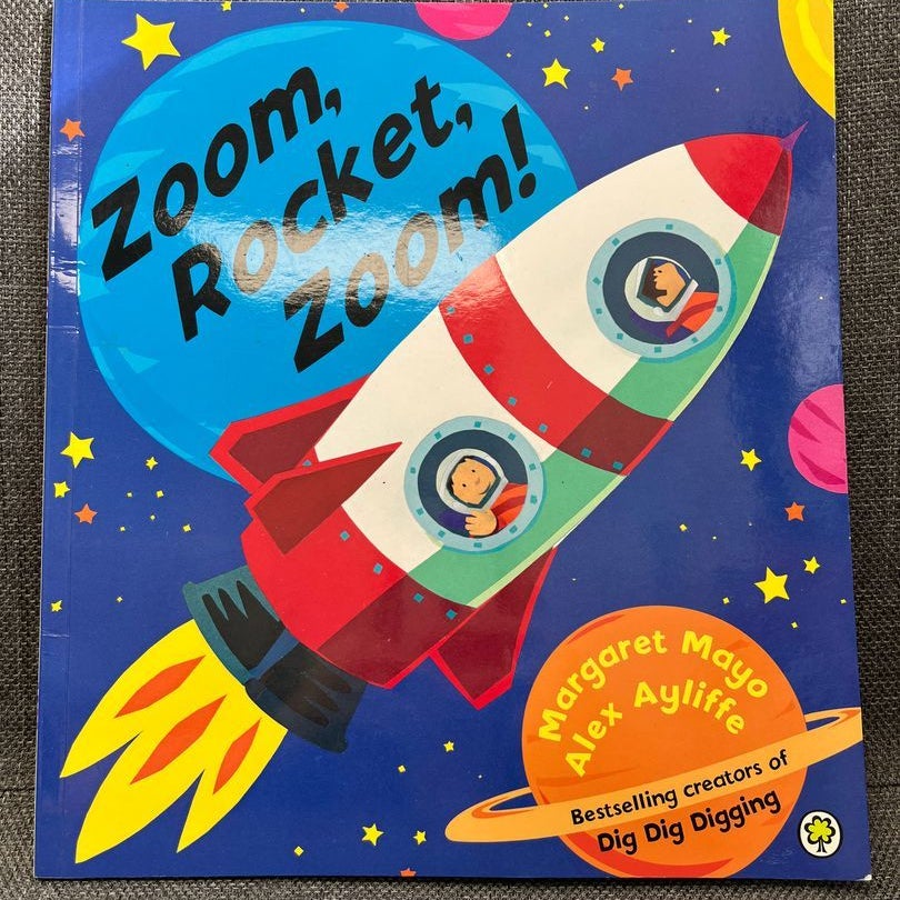 Zoom rocket zoom by margaret mayo paperback pangobooks