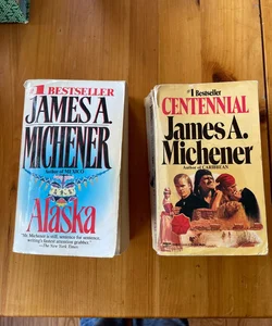 Centennial and Alaska (James Michener bundle)