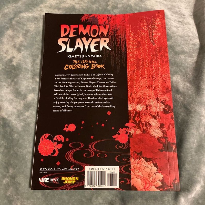 Demon Slayer: Kimetsu No Yaiba: the Official Coloring Book
