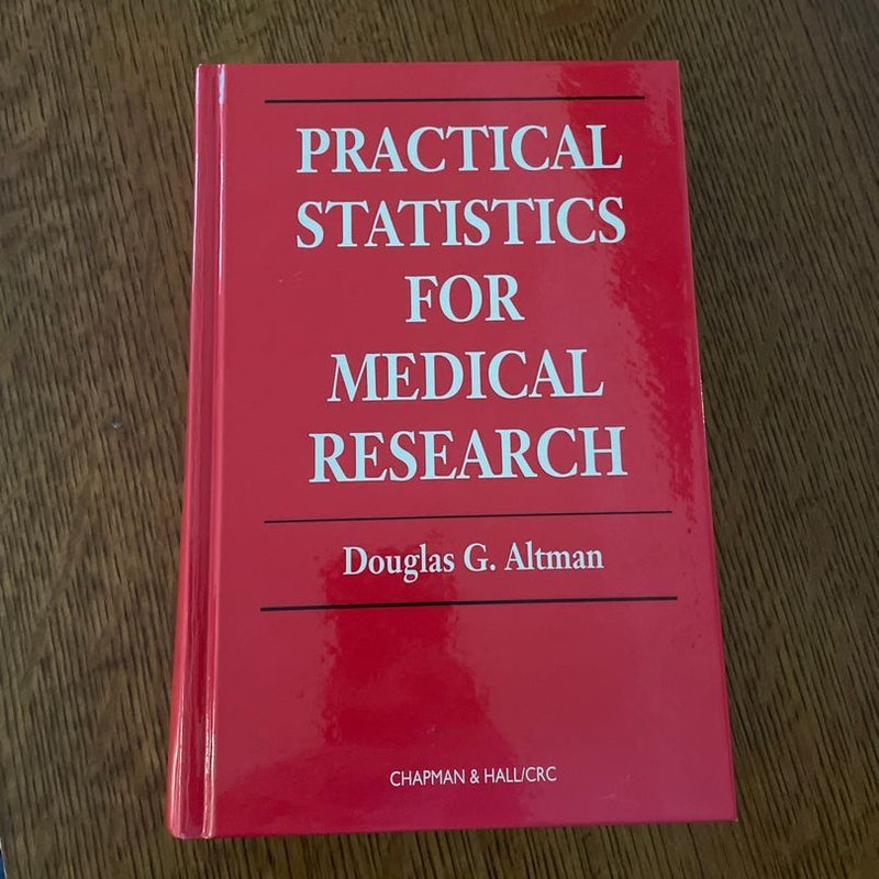 Practical Statistics for Medical Research