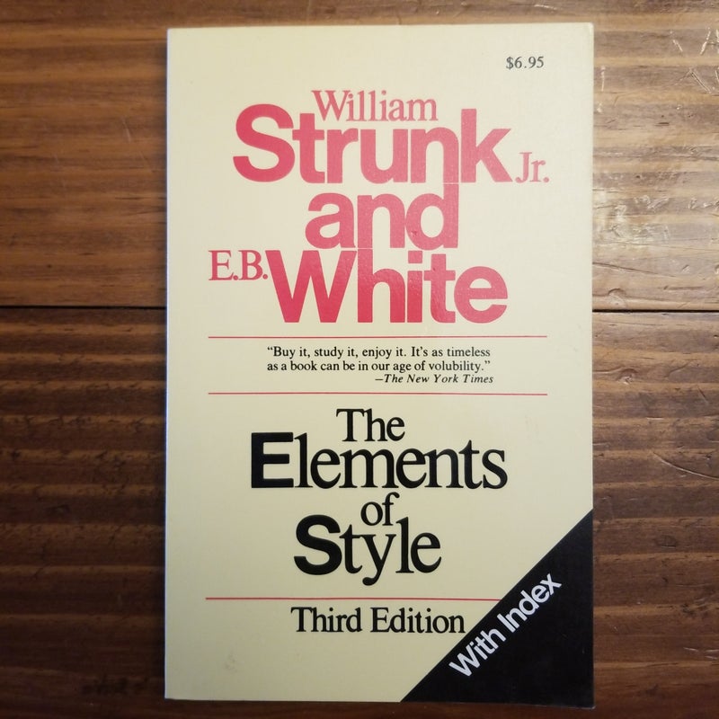The elements of style 