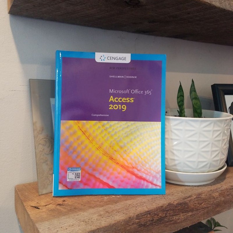 New Perspectives MicrosoftOffice 365 and Access2019 Comprehensive