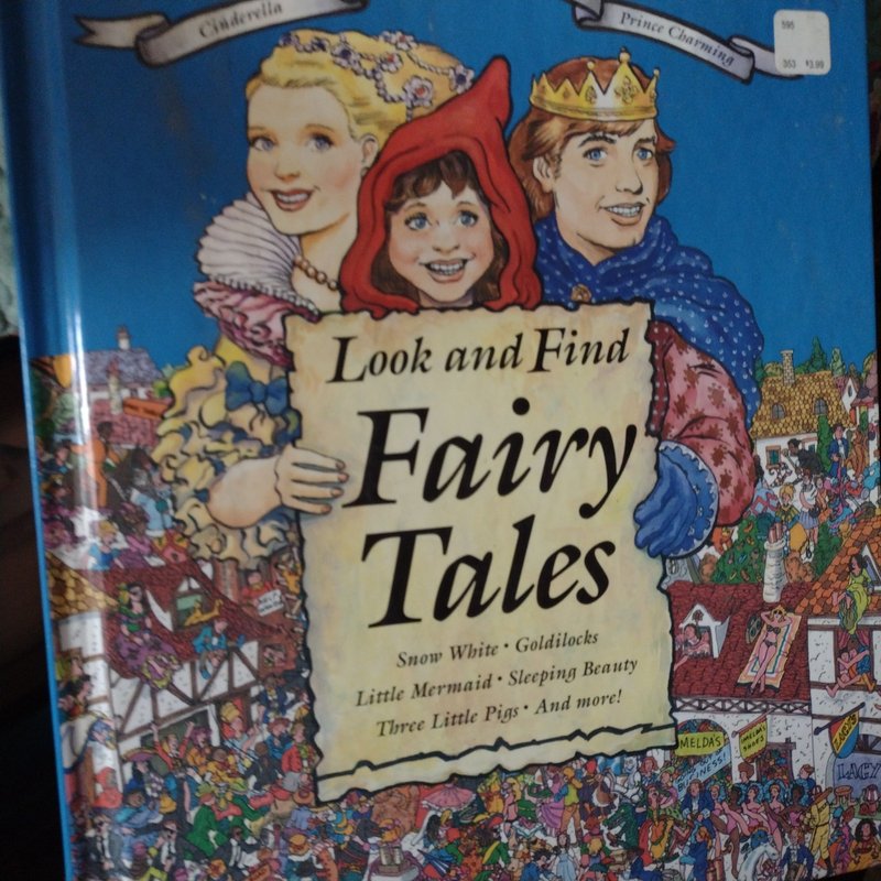 Look and Find,Fairy Tales by UK, Hardcover | Pangobooks