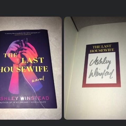 The Last Housewife with signed bookplate 