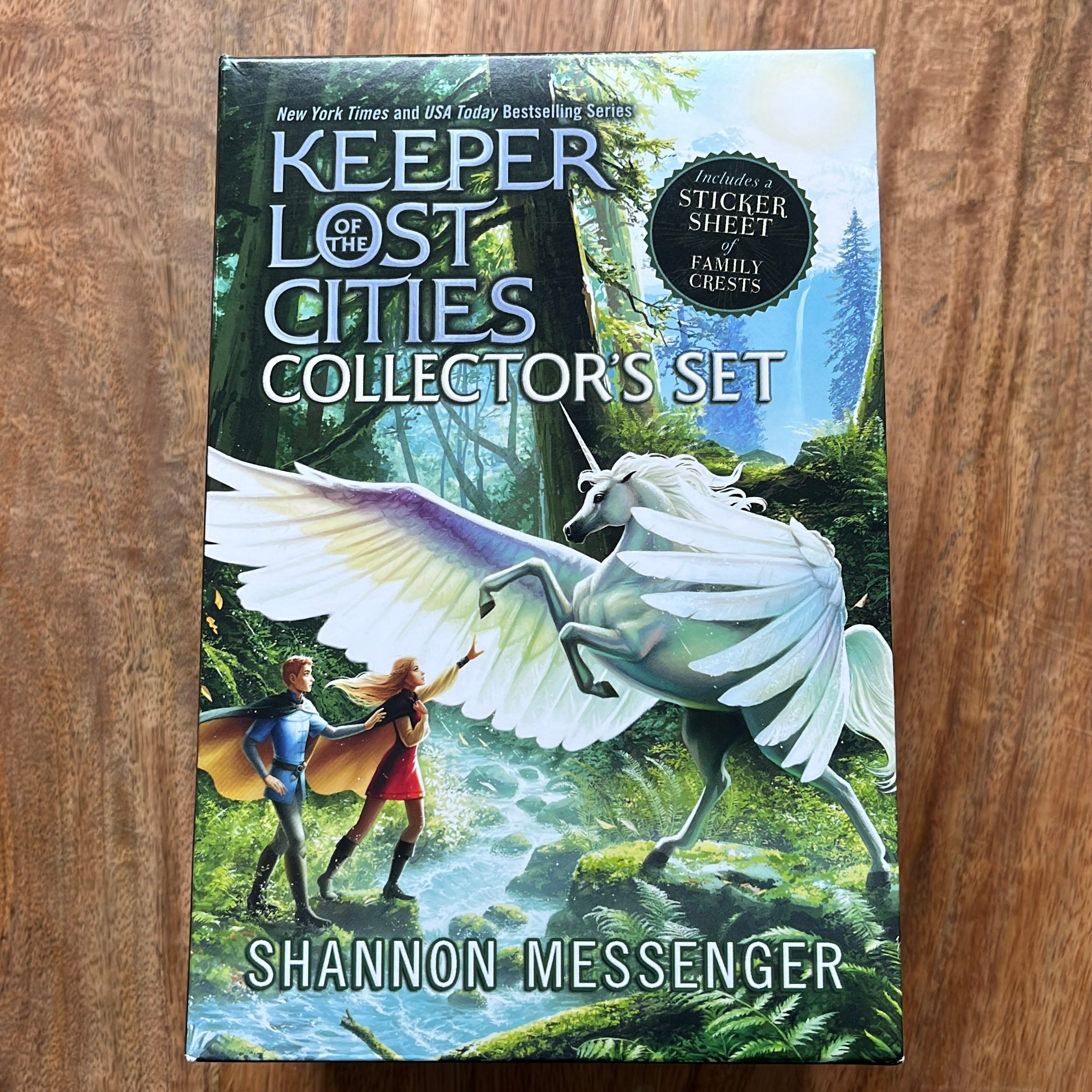 Keeper of the Lost Cities Collector's Set (Includes a Sticker Sheet of Family Crests)