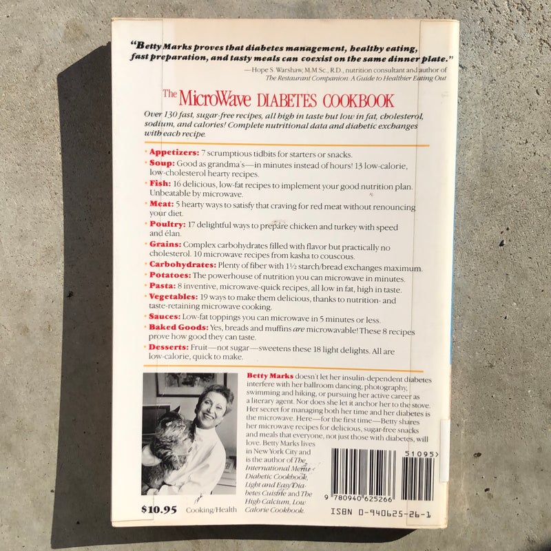 The Microwave Diabetes Cookbook