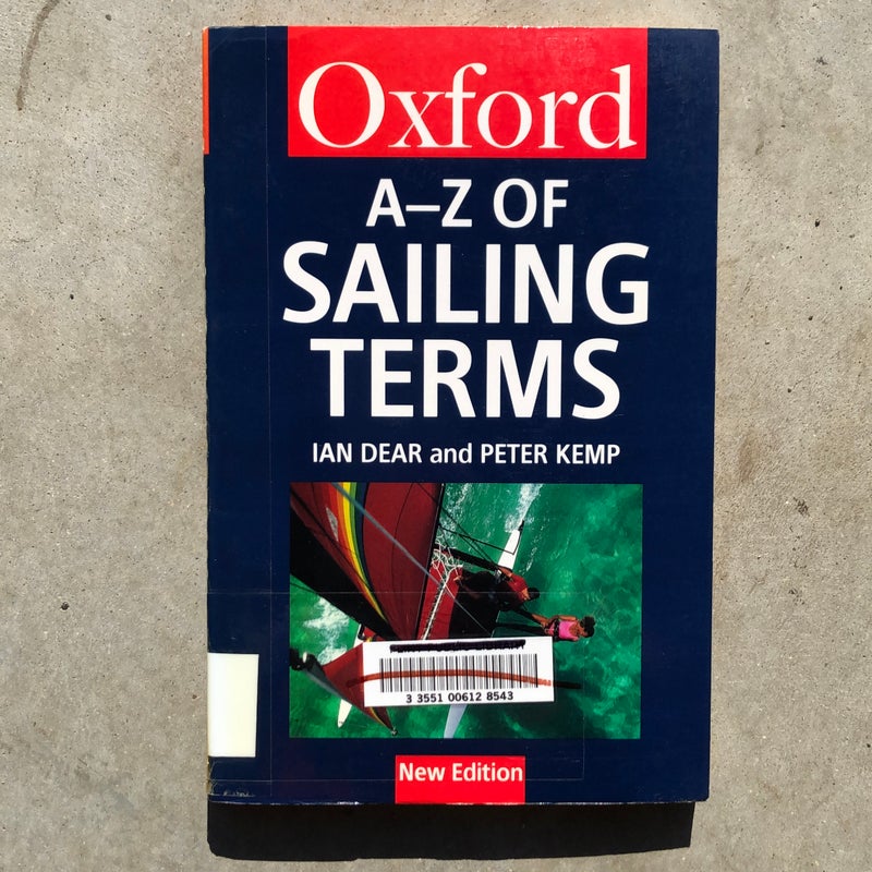 An a-Z of Sailing Terms