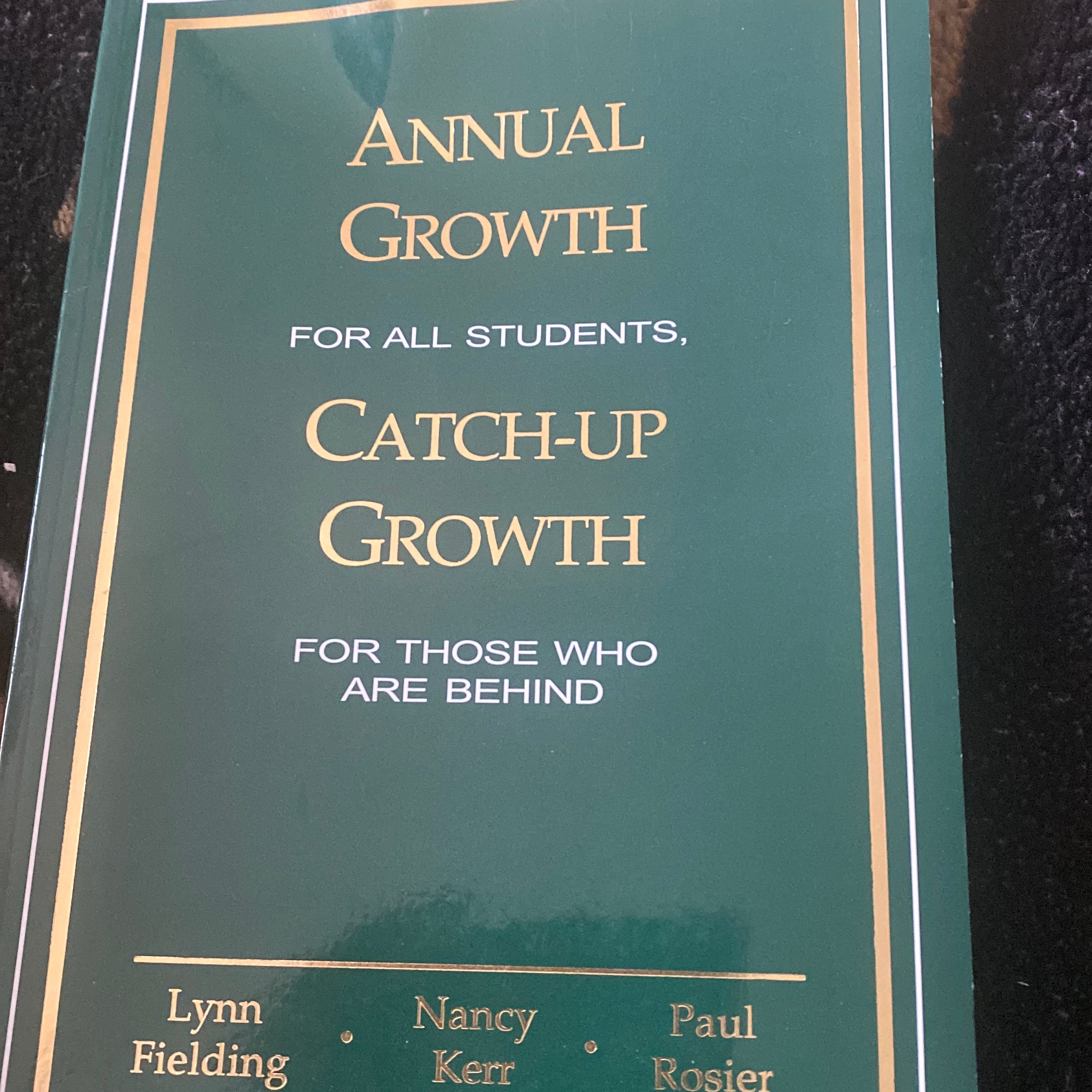 Annual Growth, Catch-up Growth