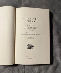 Collected Poems of Emily Dickinson 