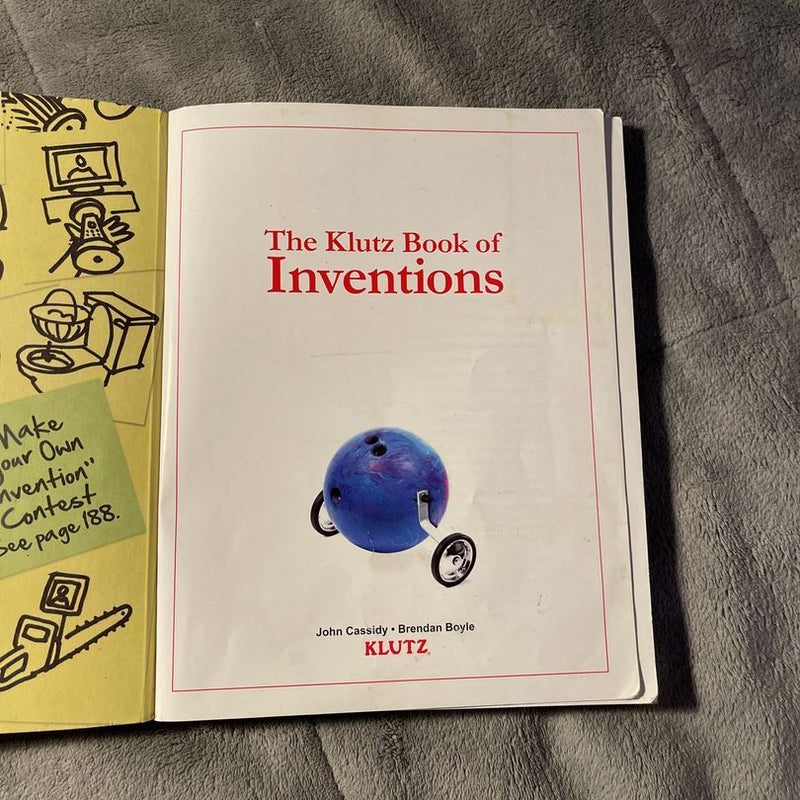 The Klutz Book of Inventions 
