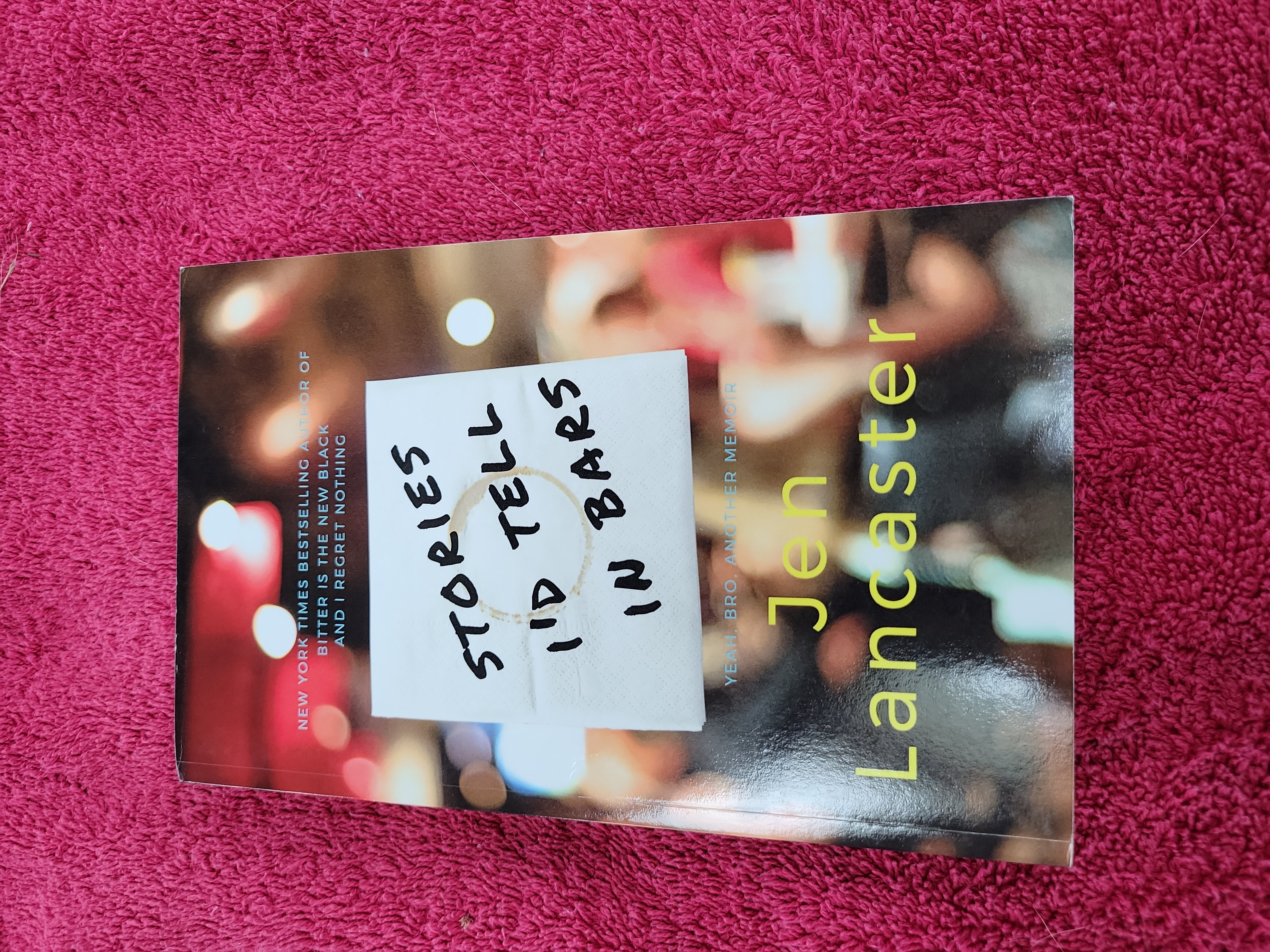 Stories I'd Tell in Bars