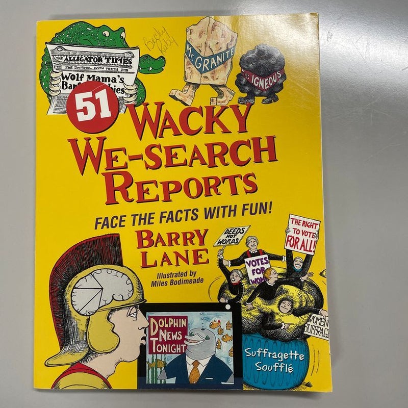 51 Wacky We Search Reports