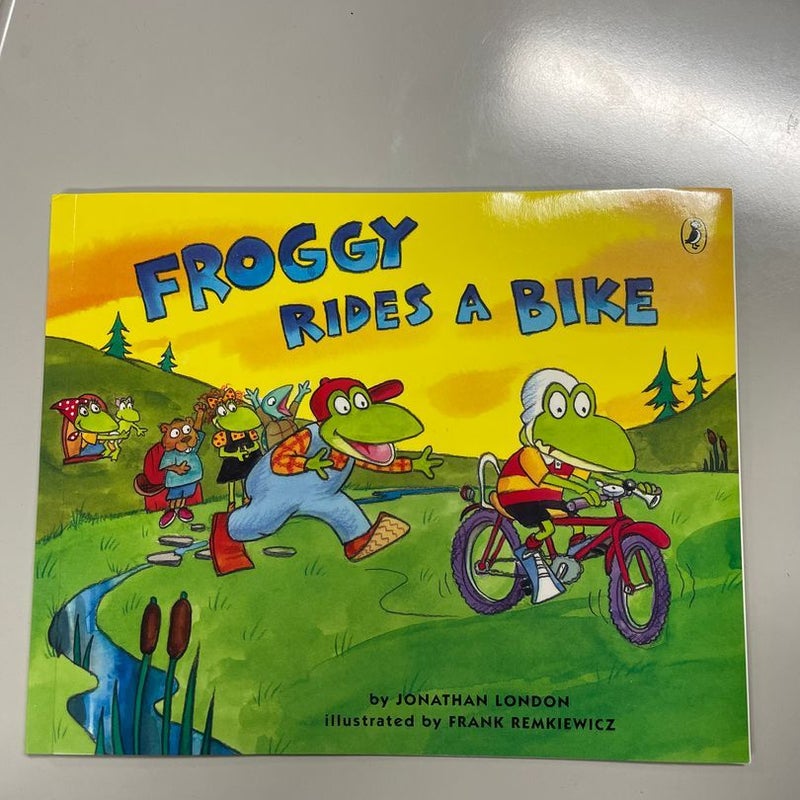 Froggy Rides a Bike