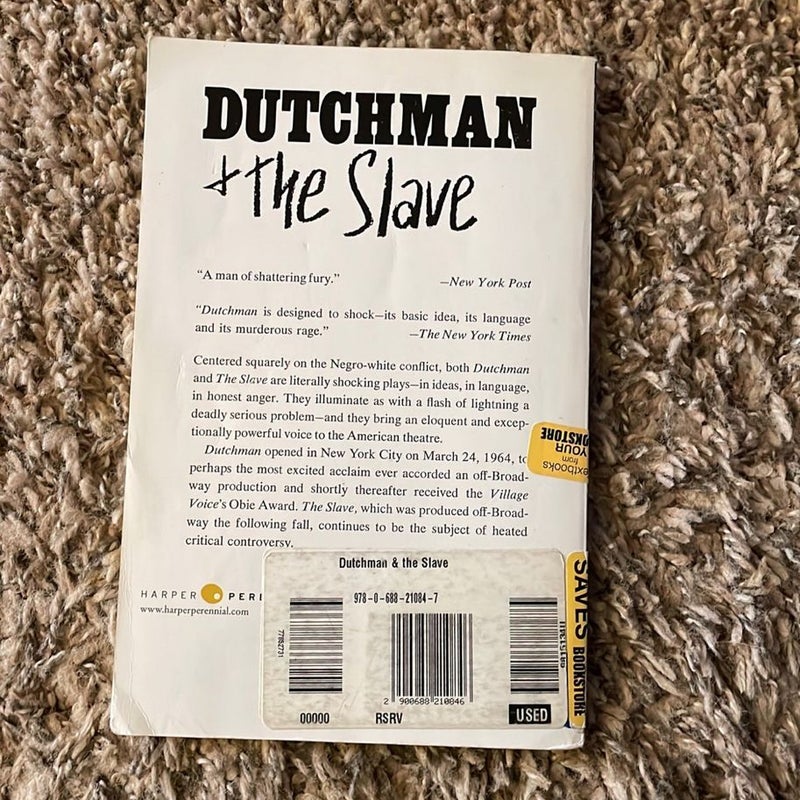 The Dutchman and The Slave Books