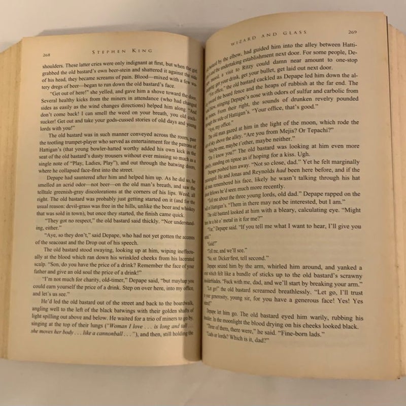 Stephen King The Dark Tower IV Wizard And Glass Book 