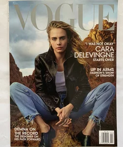 Vogue Cara Delevingne “I Was Not Ok Starts Over” Issue April 2023 Magazine  Perfume Inserts  CoCo Chanel  FlowerBomb Viktor & Rolf  Dylan Purple Versace  K Q Dolce & Gabbana