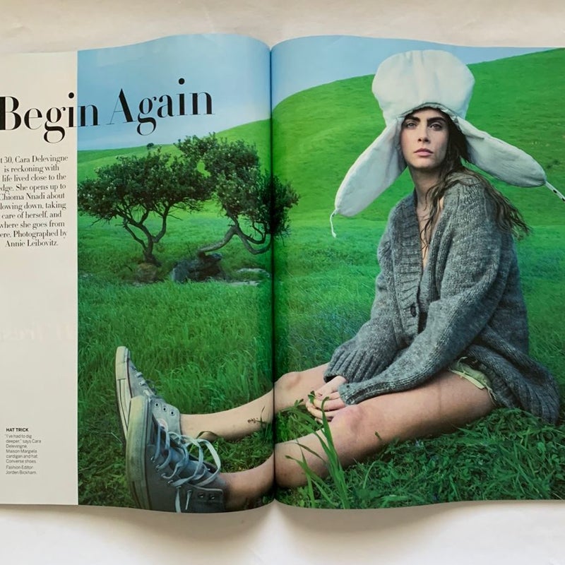 Vogue Cara Delevingne “I Was Not Ok Starts Over” Issue April 2023 Magazine  Perfume Inserts CoCo Chanel FlowerBomb Viktor & Rolf Dylan Purple Versace K  Q Dolce & Gabbana by Vogue, Paperback