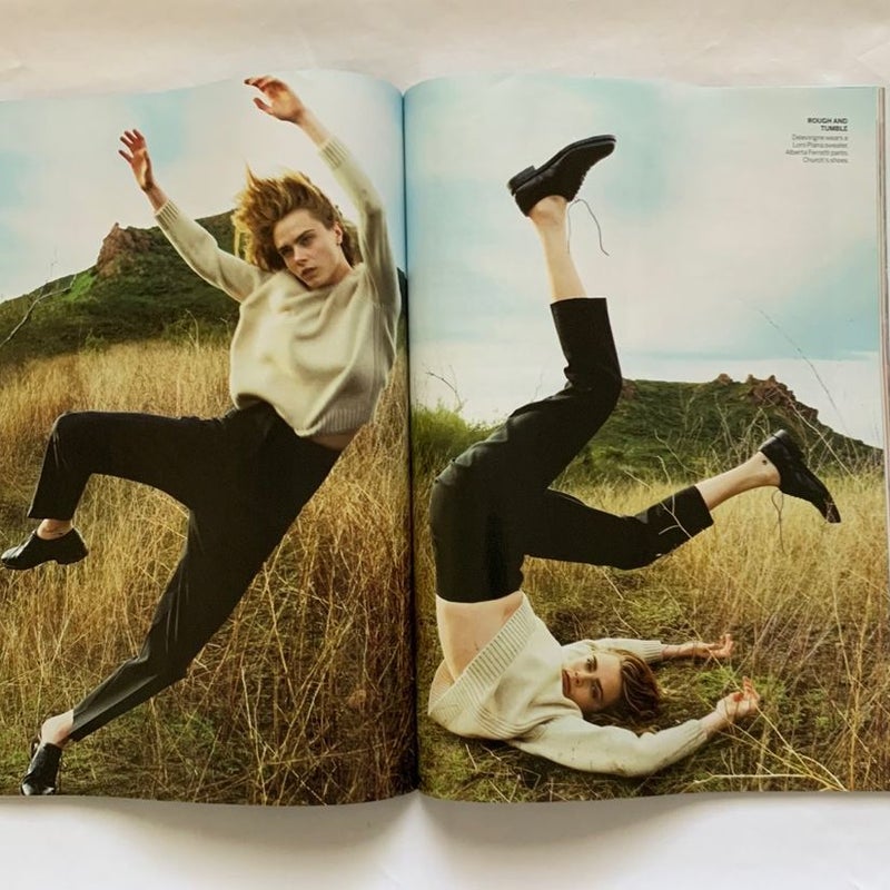 Vogue Cara Delevingne “I Was Not Ok Starts Over” Issue April 2023