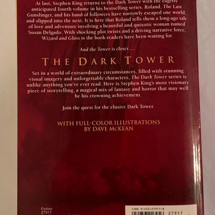 Stephen King The Dark Tower IV Wizard And Glass Book 