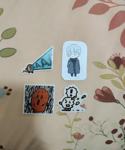 BTS Stickers (Suga and Shooky)
