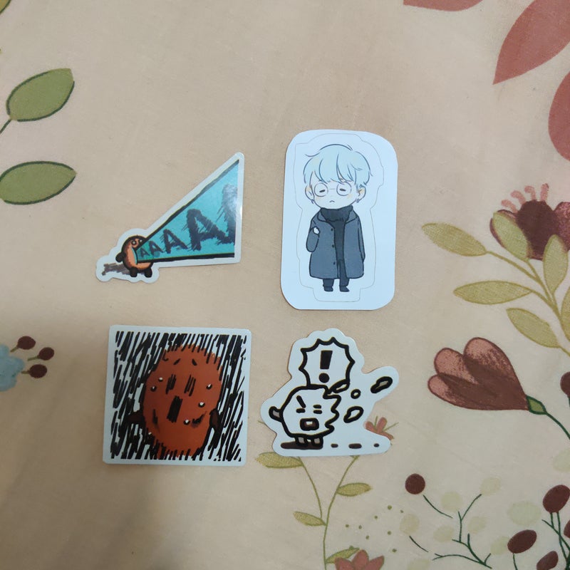 BTS Stickers (Suga and Shooky)