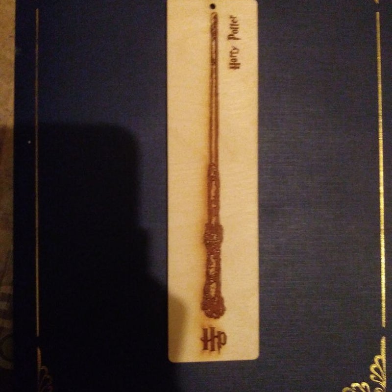 Harry Potter (Wand) Wooden Bookmark