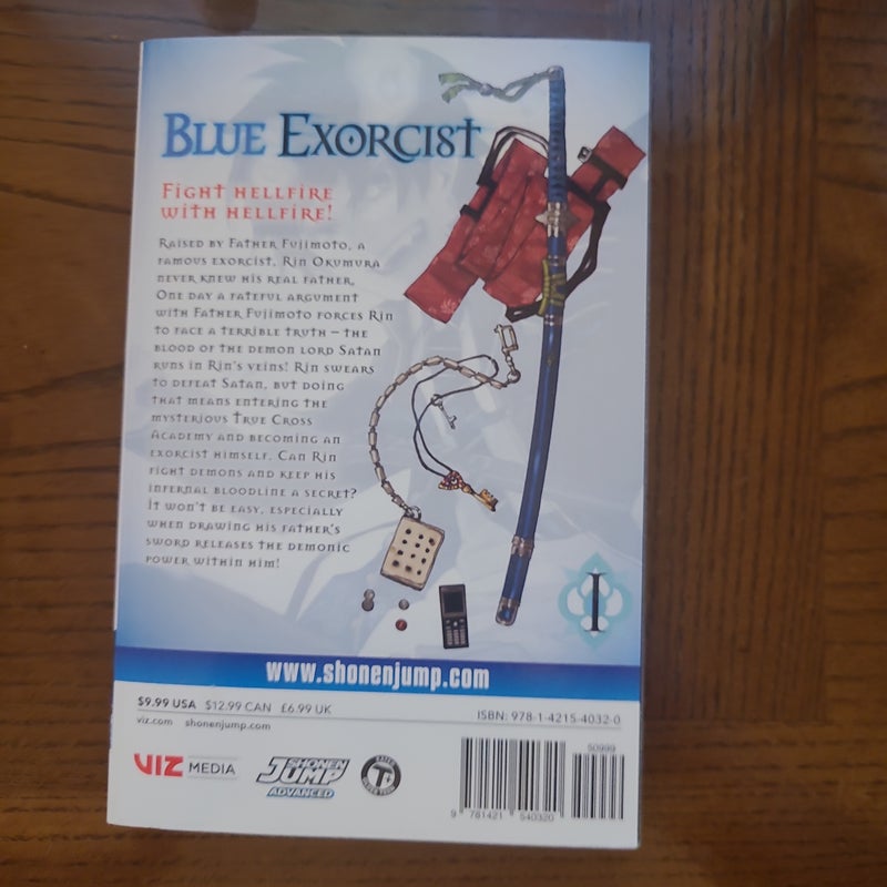 Blue Exorcist, Vol. 1