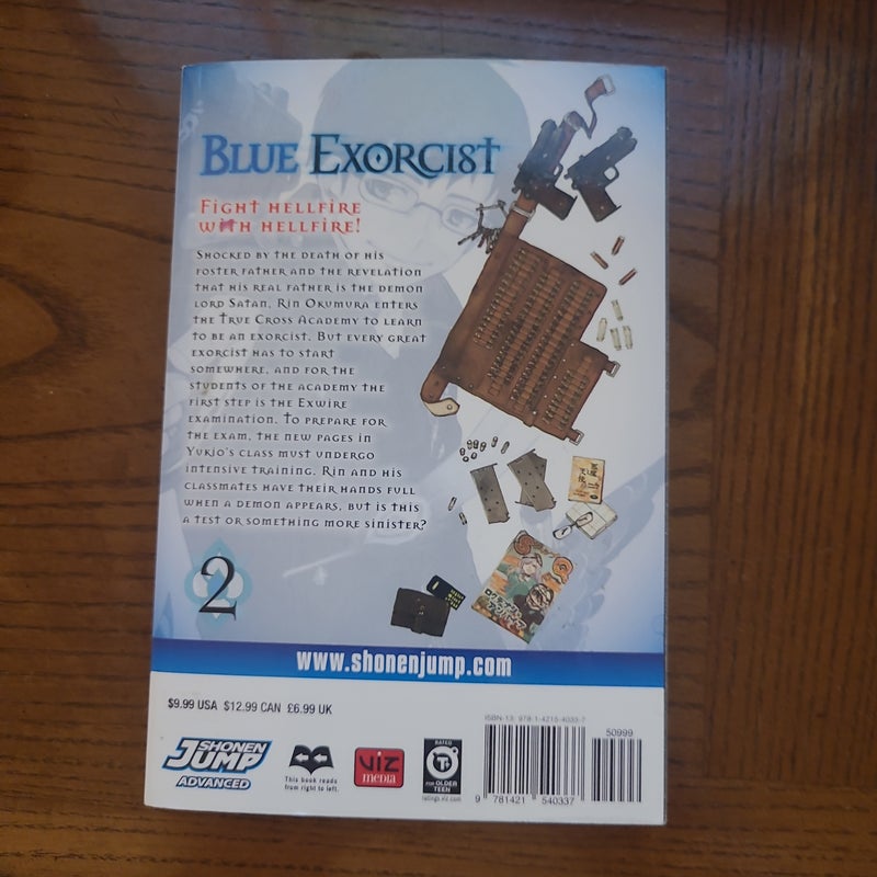 Blue Exorcist, Vol. 2