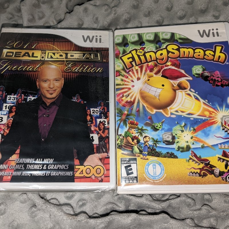 Wii Game Deal or No Deal Fling Smash 