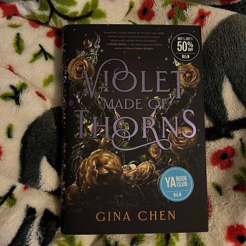 Barnes and Noble Exclusive Edition of Violet Made of Thorns - First Edition
