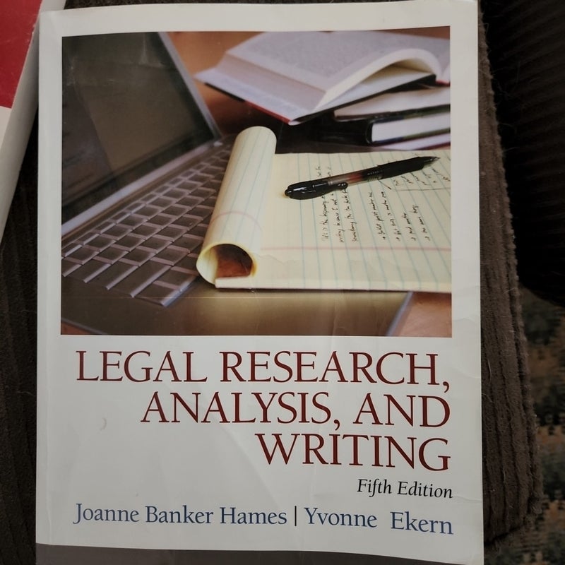 Legal Research, Analysis, and Writing