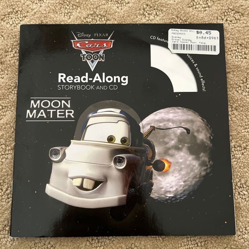 Cars Toons Moon Mater Read-Along Storybook and CD