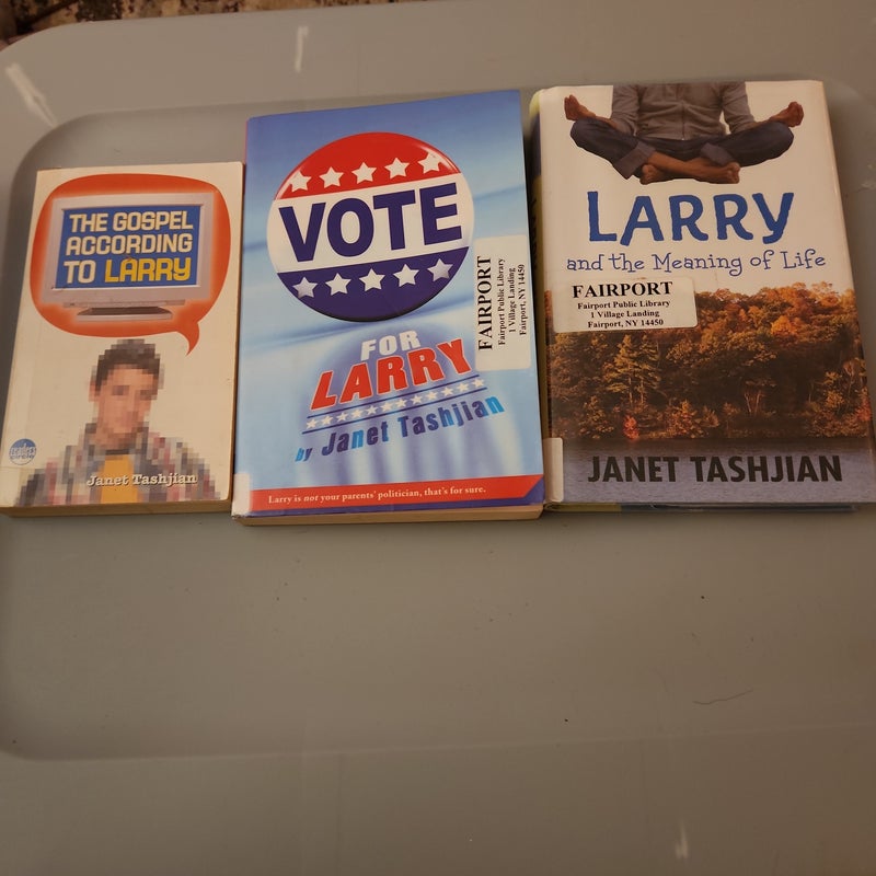LOT/ The Gospel According to Larry, Larry and the Meaning of Life and Vote for Larry