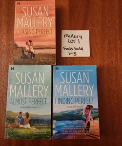 Susan Mallery LOT #1/ Chasing Perfect, Almost Perfect and Finding Perfect