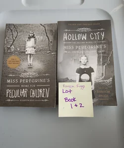 RIGGS LOT/ Miss Peregrine's Home for Peculiar Children and Hollow City