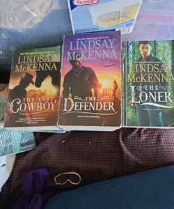 LOT of 3 The Last Cowboy, the Defender, the  Loner