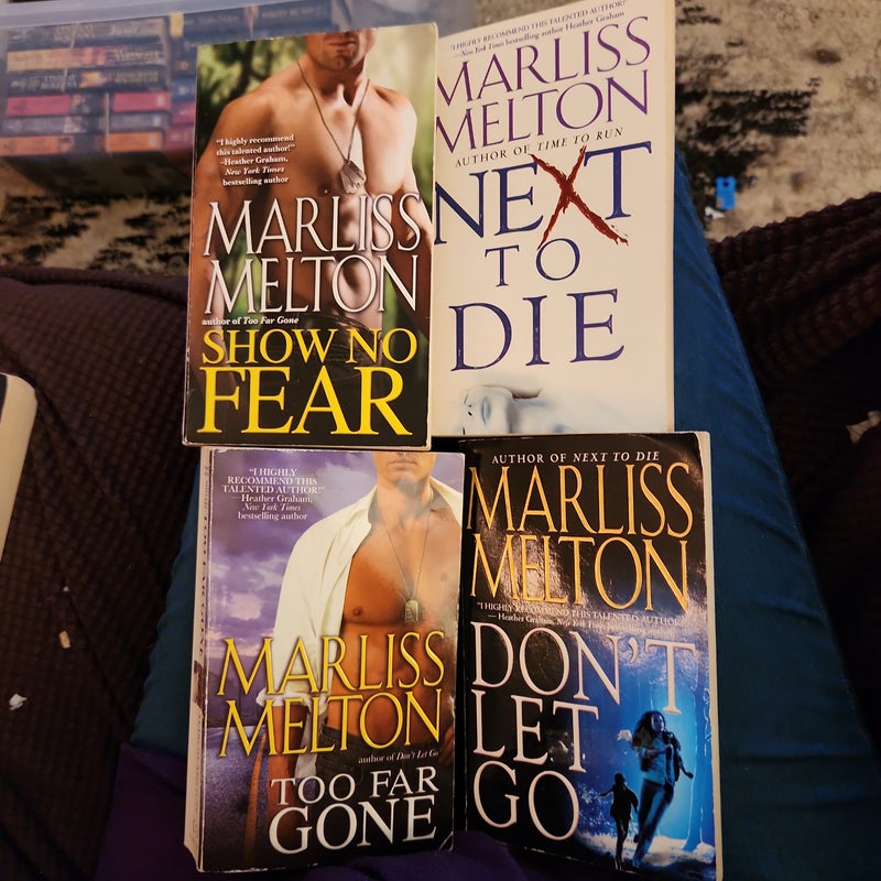 LOT of 4/ Show No Fear, Don't let go, Next to Die, Too Far Gone