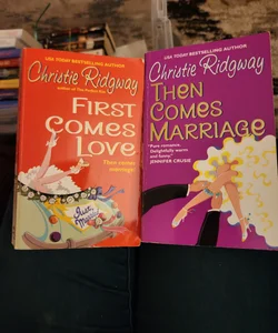 LOT of 2/ First Comes Love & Then Comes Marriage