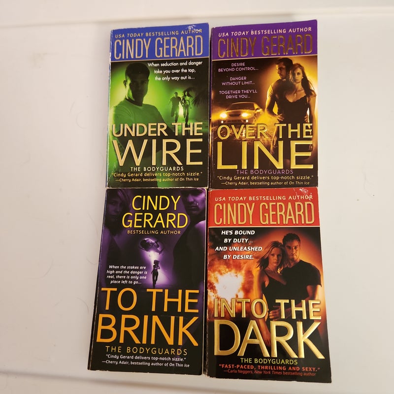 LOT of 4/ To the Brink, Over the Line,  Into the Dark, Under the Wire 