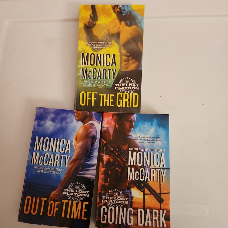 LOT of 3/ Going Dark, Off the Grid, Out of Time SET BUNDLE