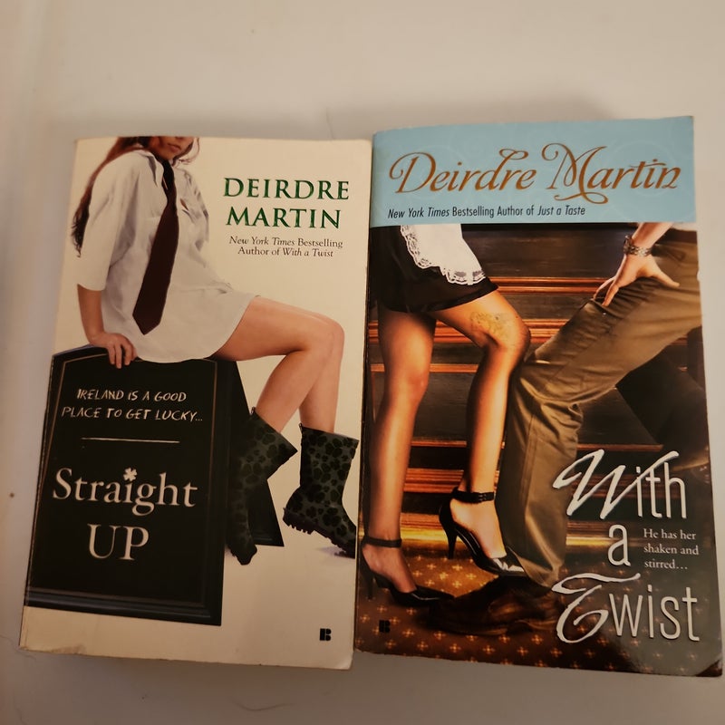 Martin #1/ LOT of 2/ with a Twist (#2) Straight Up (#1)