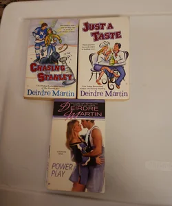 Martin #3/ LOT of 3/ Chasing Stanley (6), Just a Taste (7), Power Play (8) SET BUNDLE SERIES