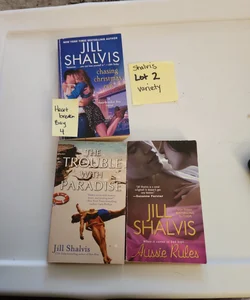 Shalvis LOT #2/ The Trouble with Paradise, Austin Rules & Chasing Christmas Eve BUNDLE SET SERIES