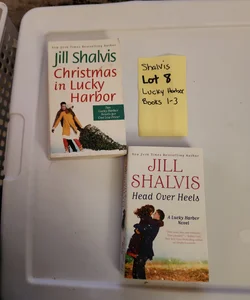 Shalvis LOT #8/ Christmas in Lucky Harbor (1 & 2) & Had Over Heels (3)
