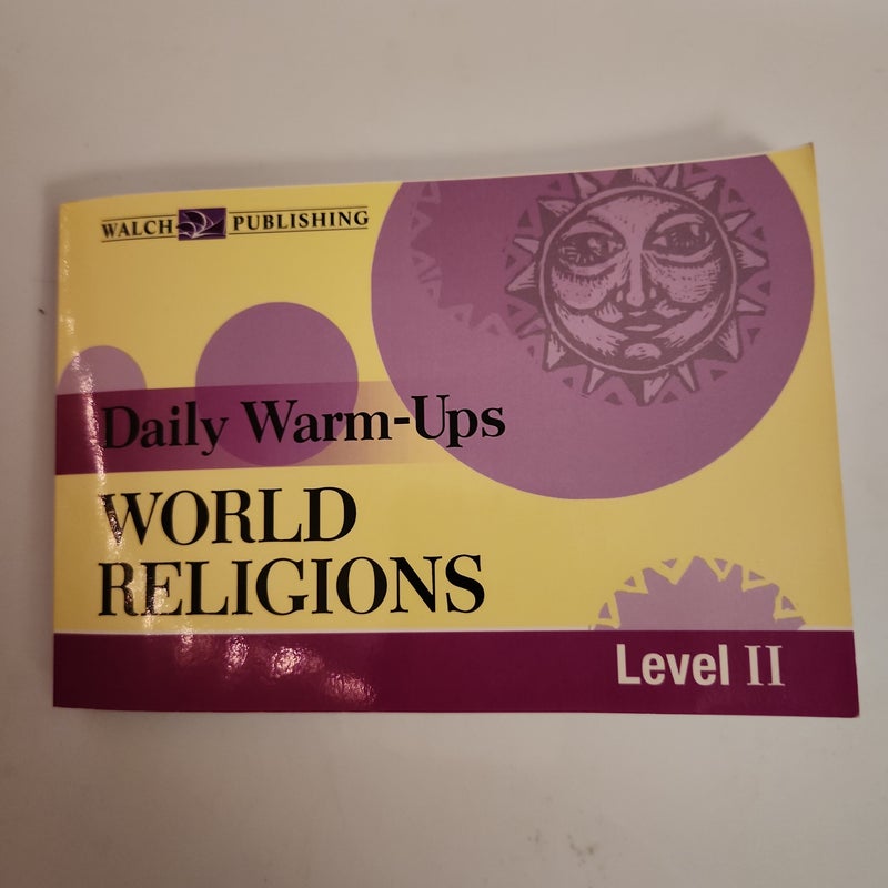 Daily Warm-Ups for World Religions