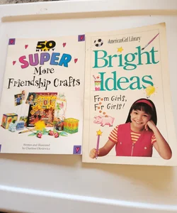 American Girl LOT 2/ 50 Super Friendship Crafts & Bright Ideas