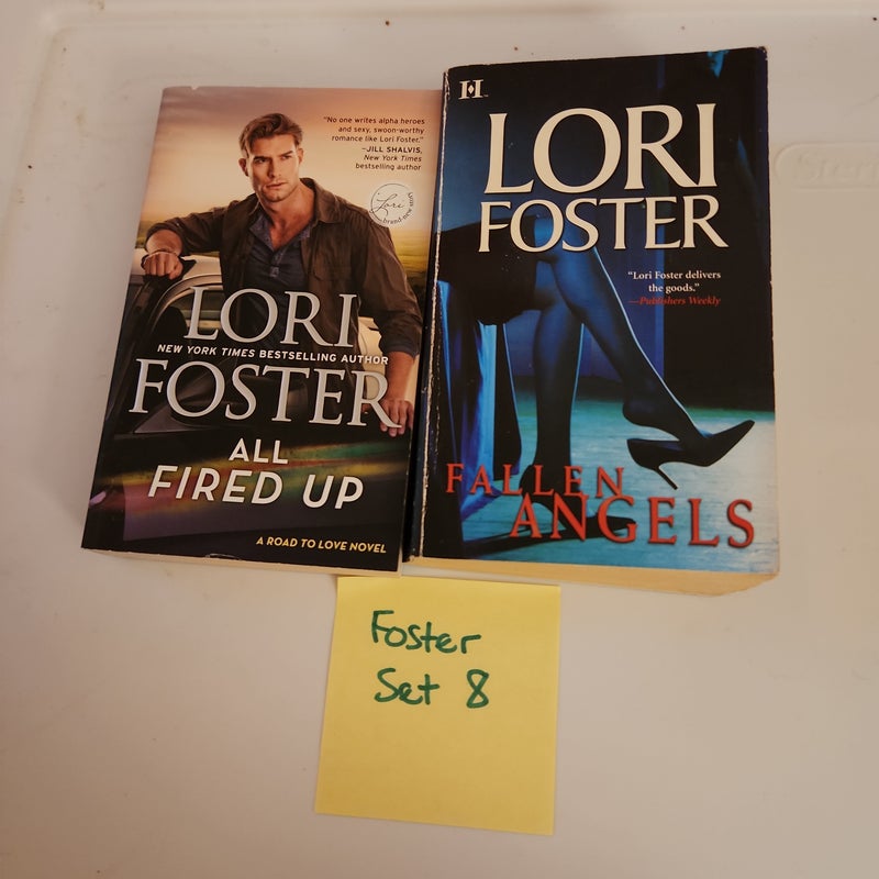 Foster SET #8/ Fallen Angels (includes 3 novellas) & All Fired Up (road to love 3)