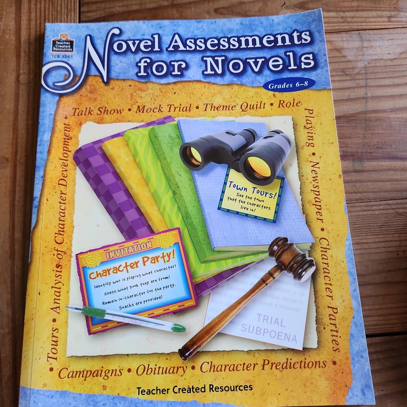 Novel Assessments for Novels