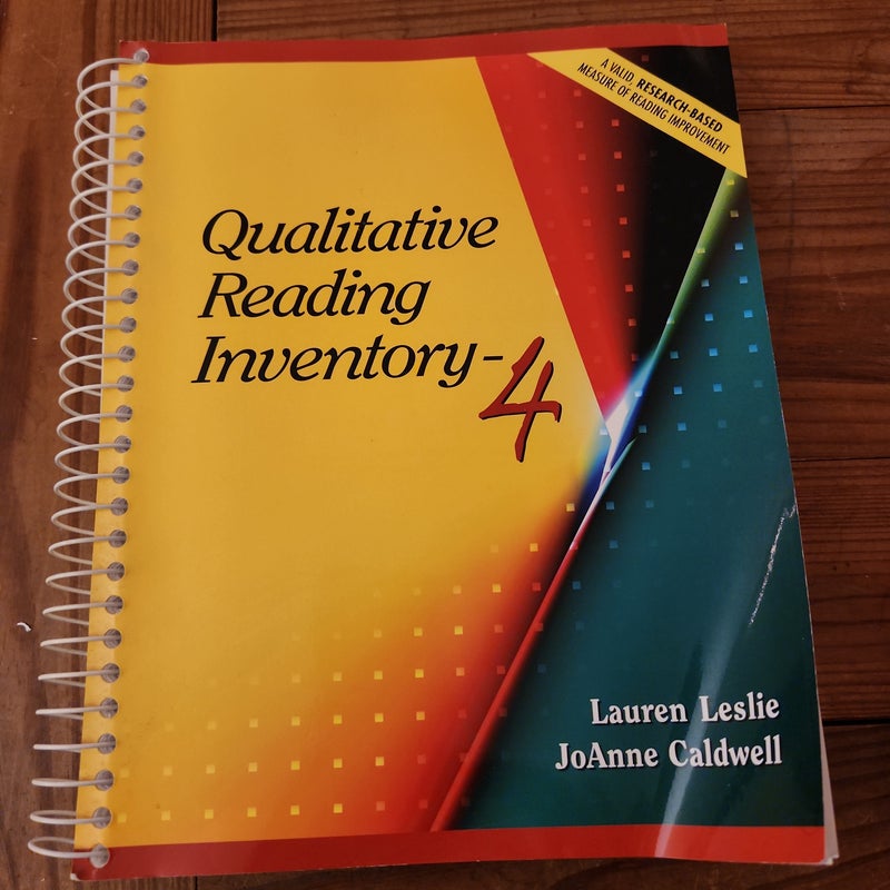 Qualitative Reading Inventory-4