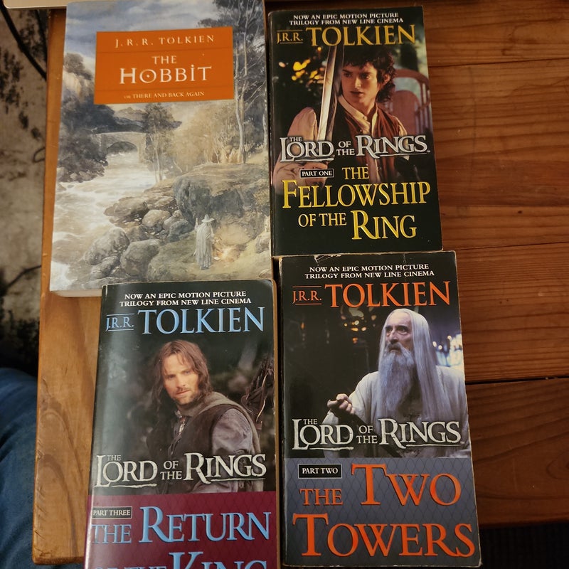 LOT / The Hobbit,, the fellowship of the ring, the return of the king,  & the two towers